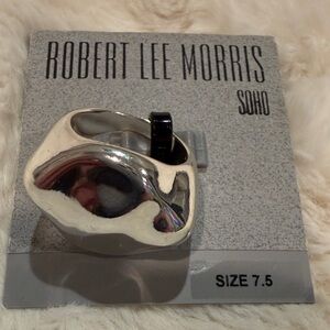 Robert Lee Morris Soho Polished Silver Ring